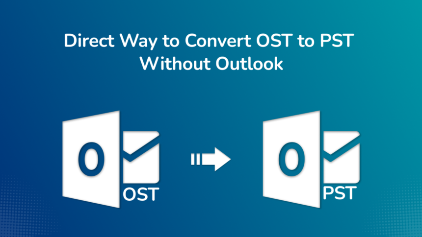 Convert the OST File to PST