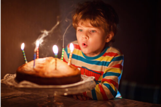 time to blow out the candles informally